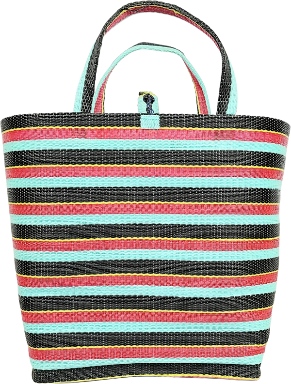 Handwoven Plastic Tote - Flo