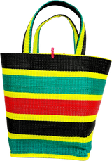 Handwoven Plastic Tote - Nefi