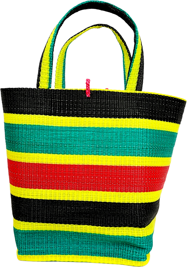 Handwoven Plastic Tote - Nefi