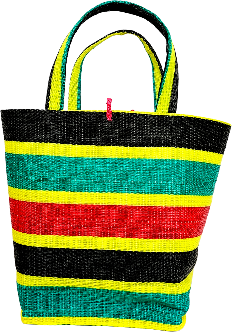 Handwoven Plastic Tote - Nefi