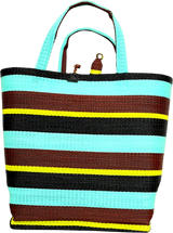 Handwoven Plastic Tote -Mai